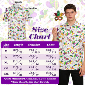 Kosgraiy Mardi Gras polo worn for casual parade-ready style.