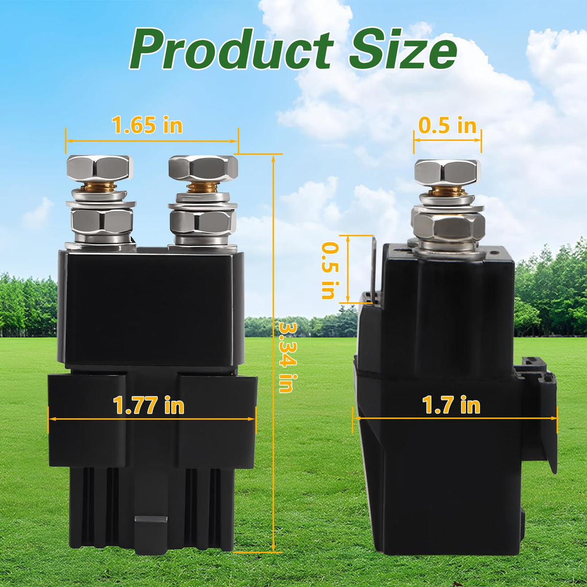 KPALAG solenoid fitting Club Car DS/Precedent for versatile upgrade