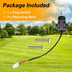 KPALAG stop switch sealed design protects against dust and water intrusion.