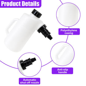 KPFILEH anti-drip valve keeps your workspace clean.