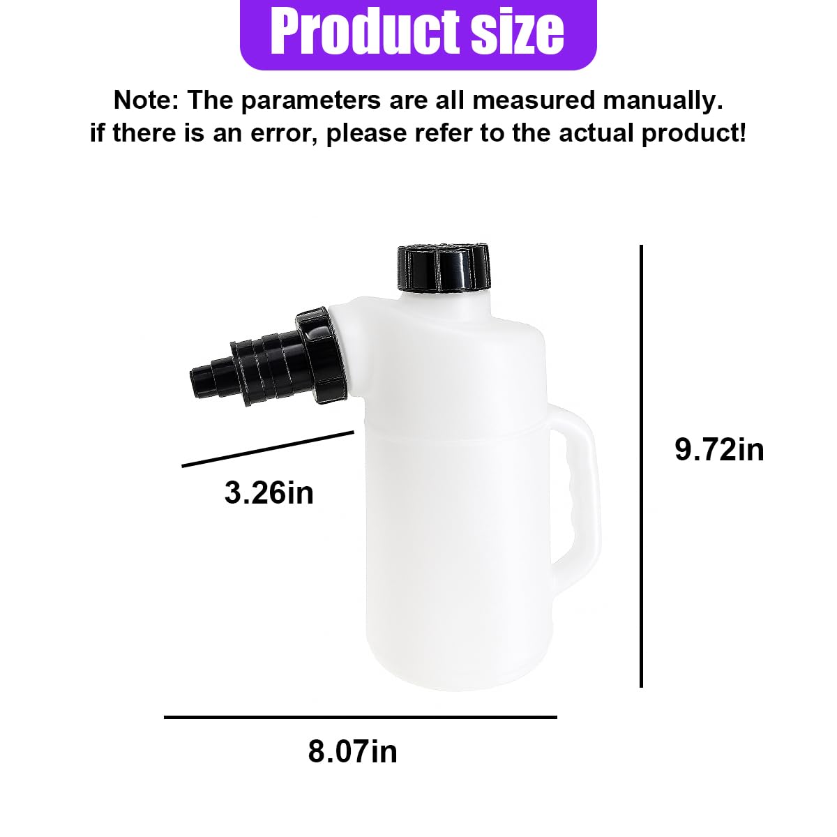 KPFILEH auto shut-off prevents overfill for safer battery topping.