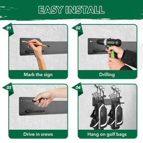 Krimocy rubber-coated contact points prevent strap wear during hanging.