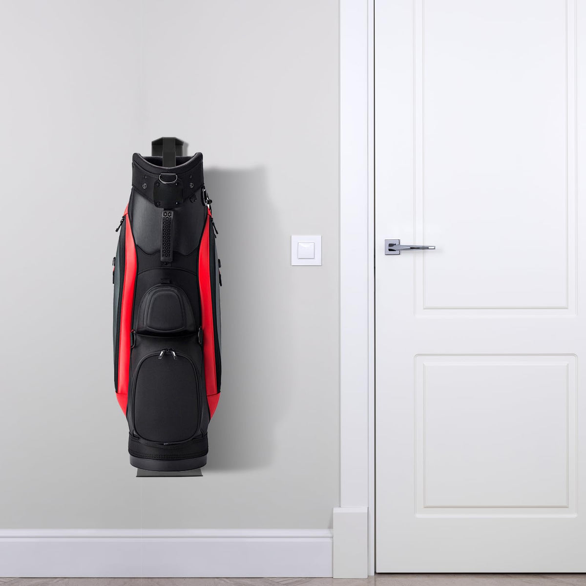 Krotour easy-assembly golf rack with clear instructions for quick setup.