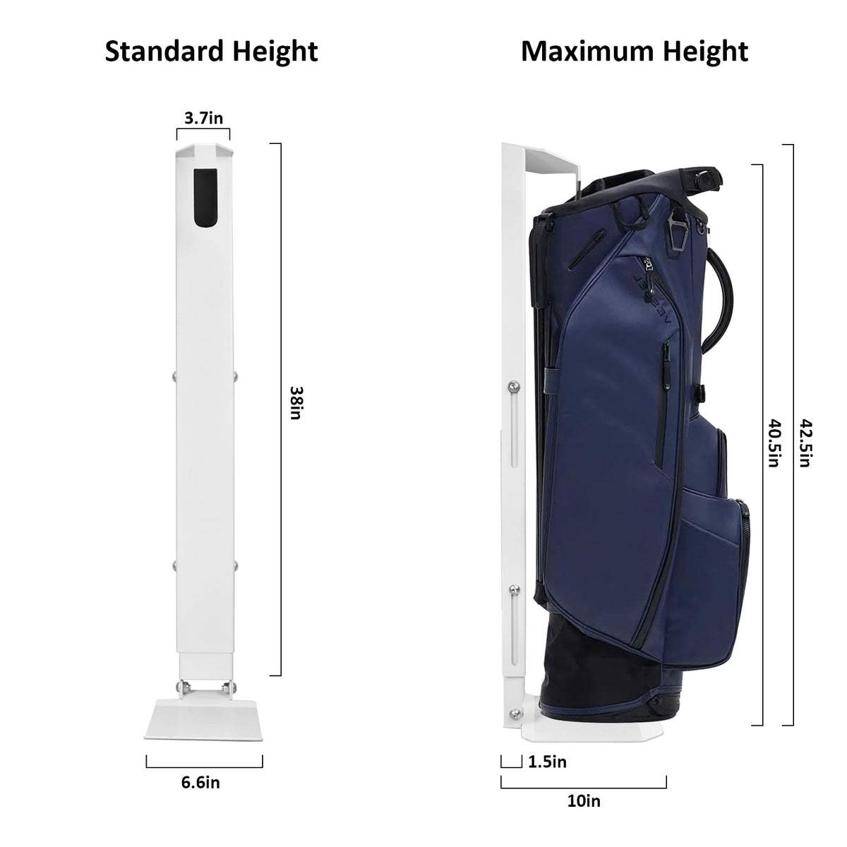 Krotour universal fit golf bags over 31 inches illustration