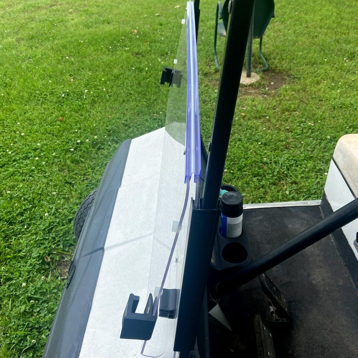 KUAFU durable plastic windshield designed for durable outdoor use.