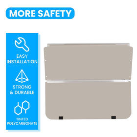 KUAFU included mounting hardware makes installation quick and simple.