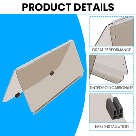 KUAFU protective film on surface guards against scratches.