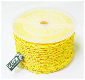 KUFA Sports 400' poly rope with clip for secure line handling.