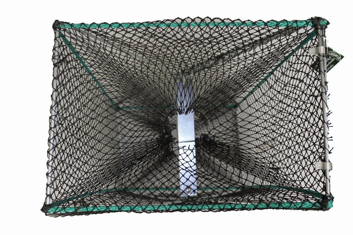 KUFA Sports folded trap demonstrates quick setup on a boat deck.