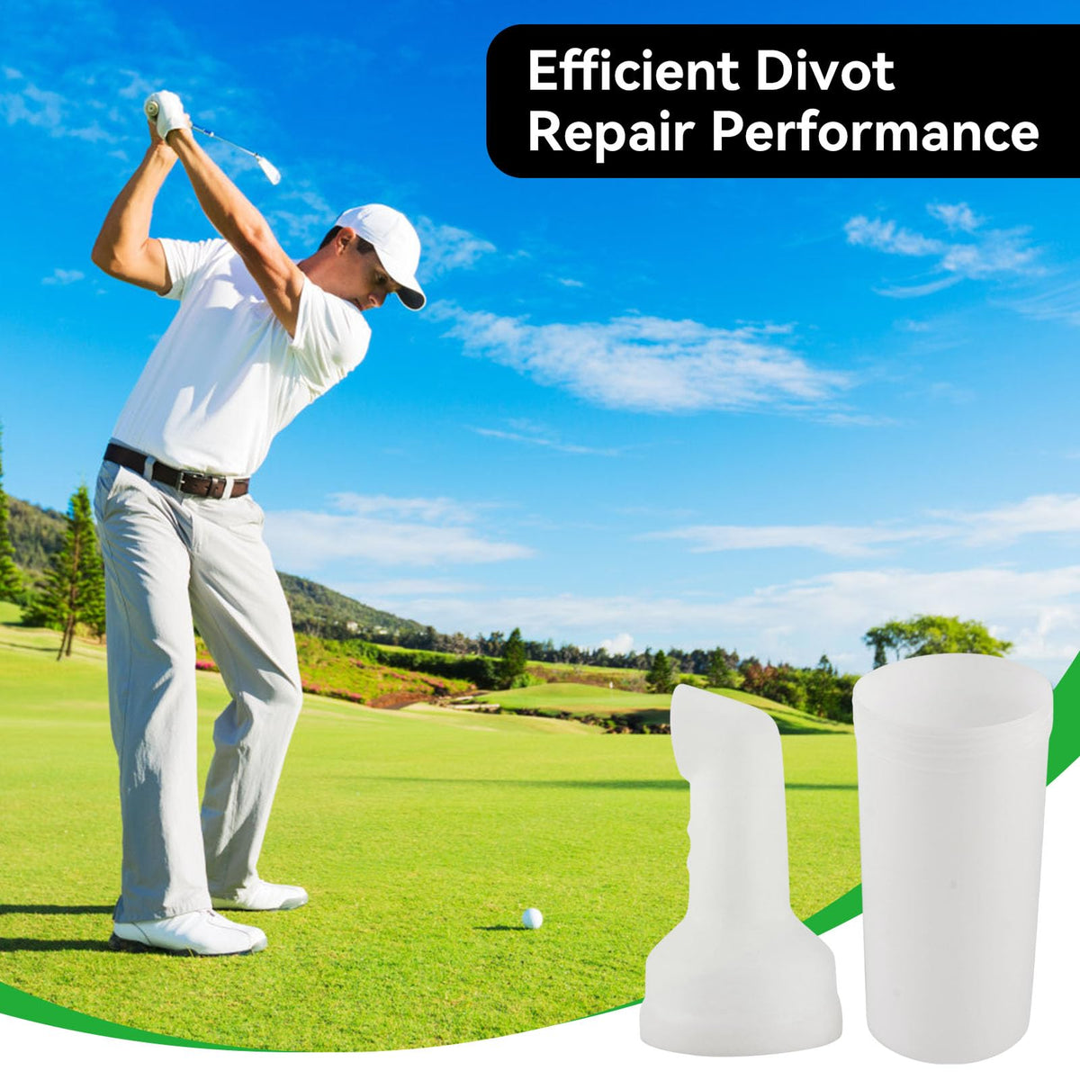 Kukyller Golf Sand Bottle lightweight 194g for easy carry during rounds