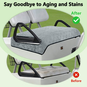 Kulamait seat cover features non-slip back dots to prevent sliding.