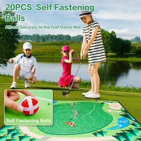 KULAMOON adjustable clubs enabling players of all ages to practice various swings