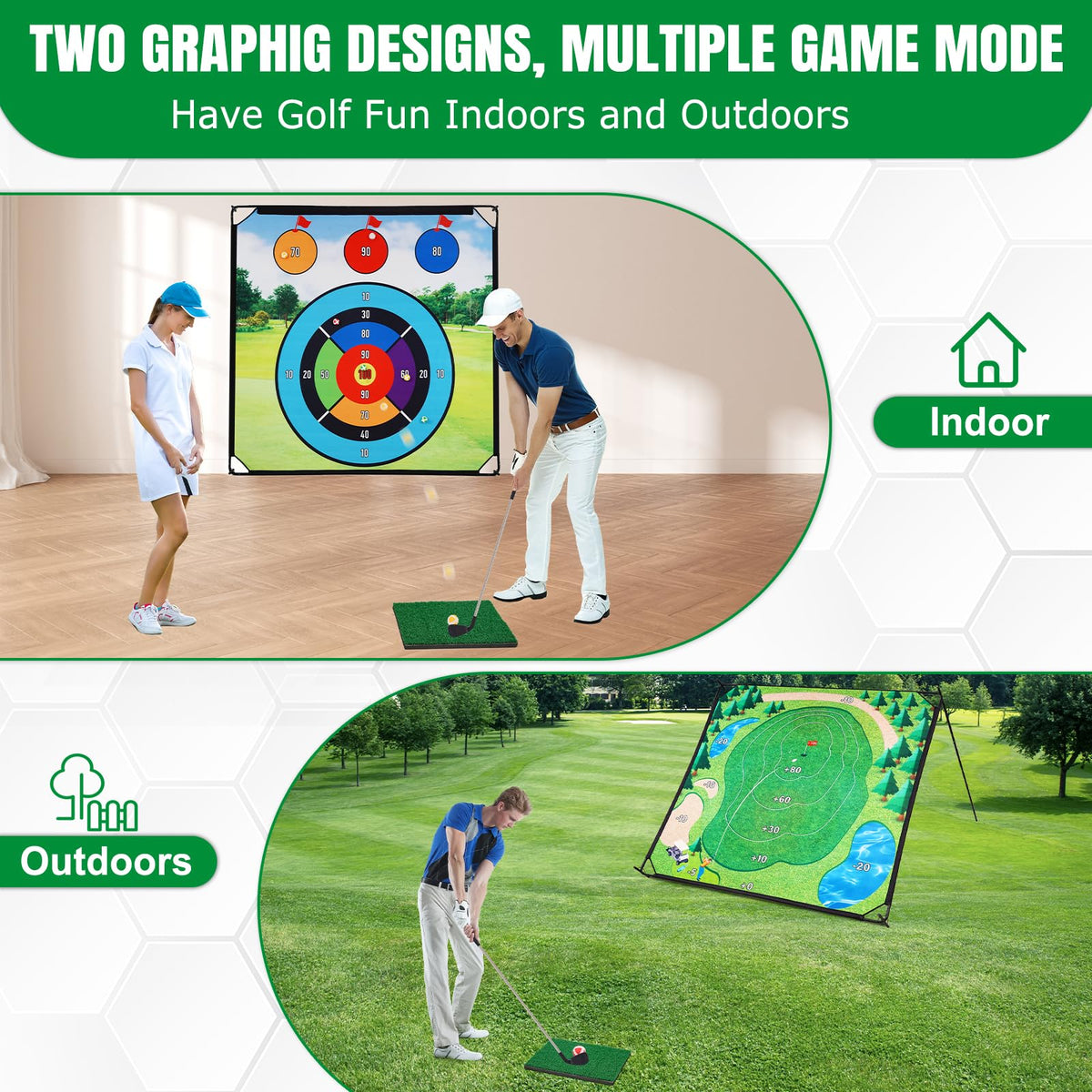 KULAMOON island green hazards for realistic short-game challenges