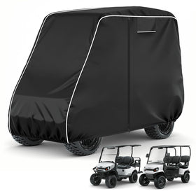 KULITH 4-seat golf cart cover provides full protection against rain and dust