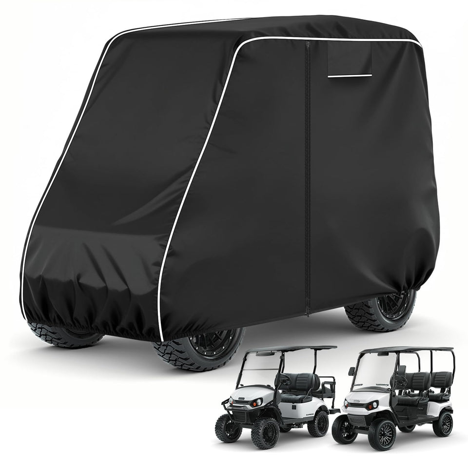 KULITH 4-seat golf cart cover provides full protection against rain and dust