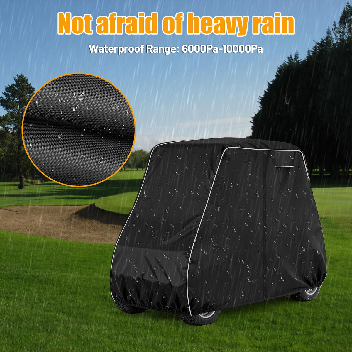 KULITH cover includes reflective strips for better nighttime visibility