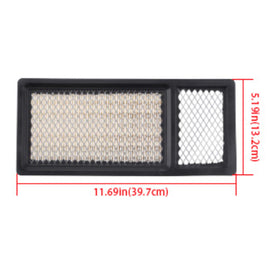 Kurihina EZGO 72368G01 air filter top view with compact, easy-fit design