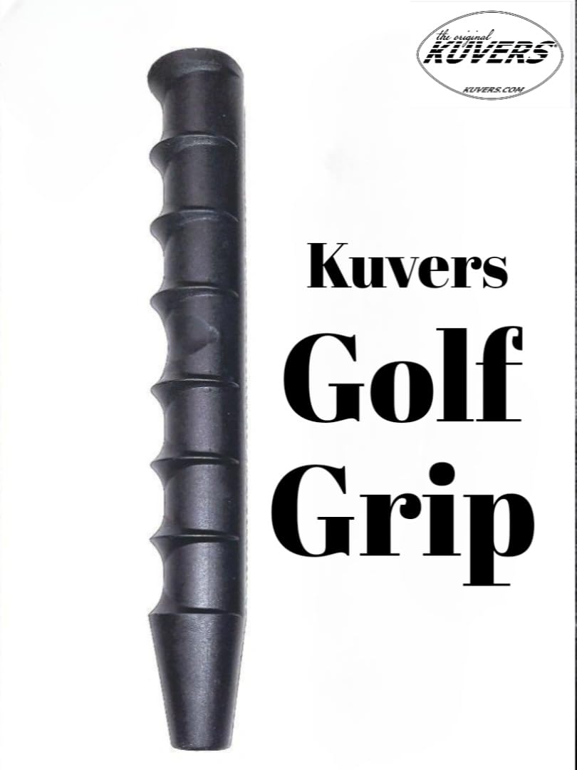 Kuvers Golf Grip in hand shows ergonomic comfort and improved control for grip challenges.