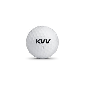KVV ball delivers explosive distance with soft feel on impact
