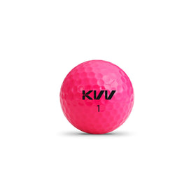 KVV ball with explosive distance core for powerful carries