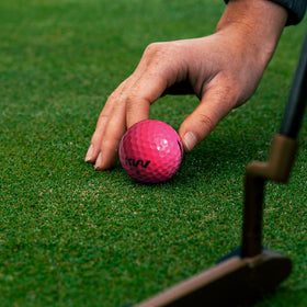 KVV soft feel golf ball with high launch for easy approaches