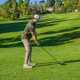 KVV golf driver headcover included protects the club during transport.