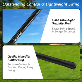 KVV golf driver on-course shot shows improved accuracy and consistency.
