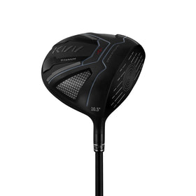 KVV golf driver titanium head with PVD coating for durable, scratch-resistant performance.