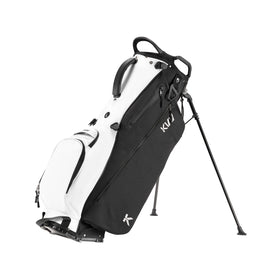 KVV golf stand bag with 7-way dividers keeps clubs organized on the course.
