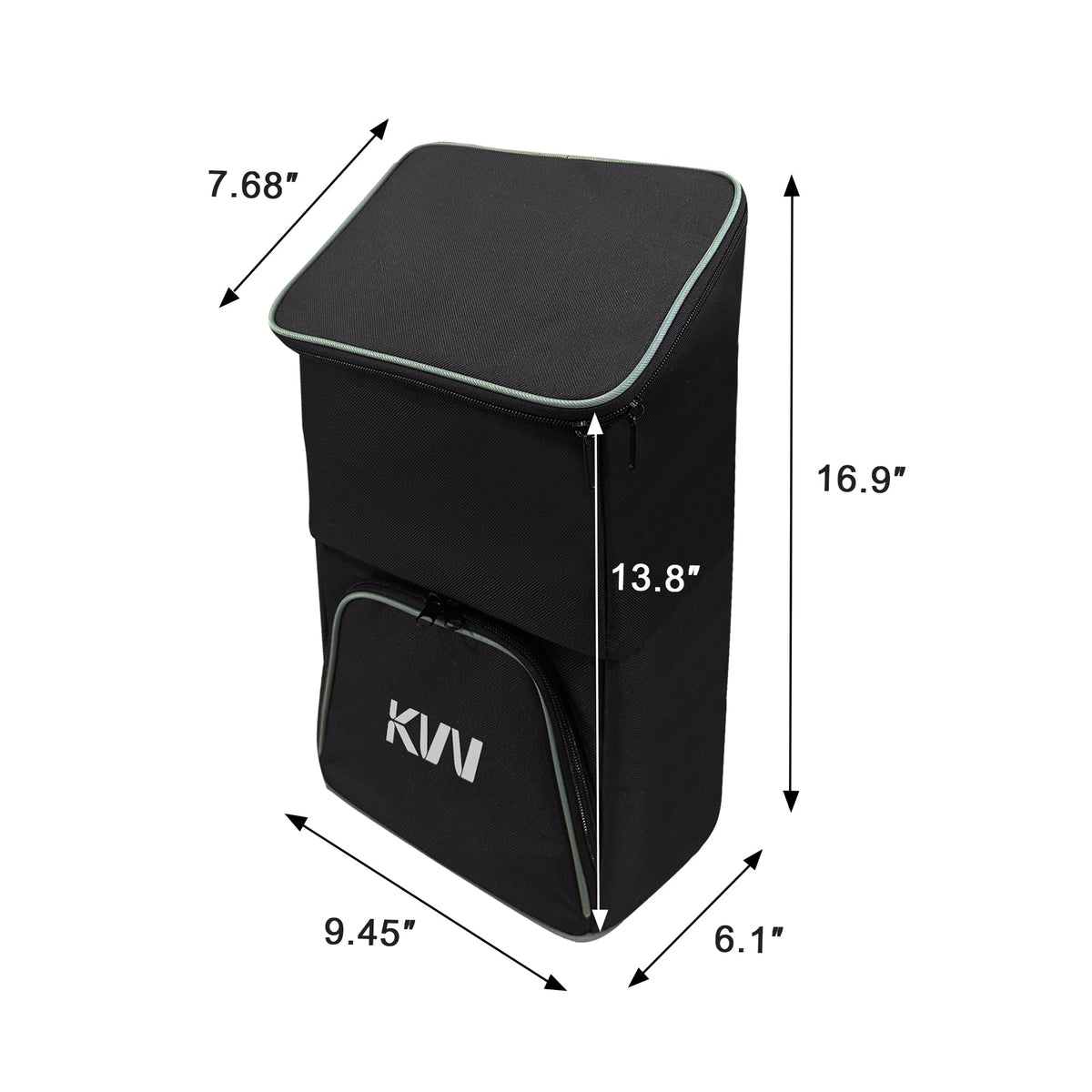 KVV upper compartment with snacks for quick, convenient rounds.