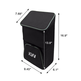KVV upper compartment with snacks for quick, convenient rounds.