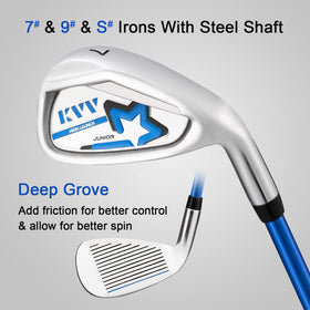 KVV head cover protecting junior clubs during travel and storage