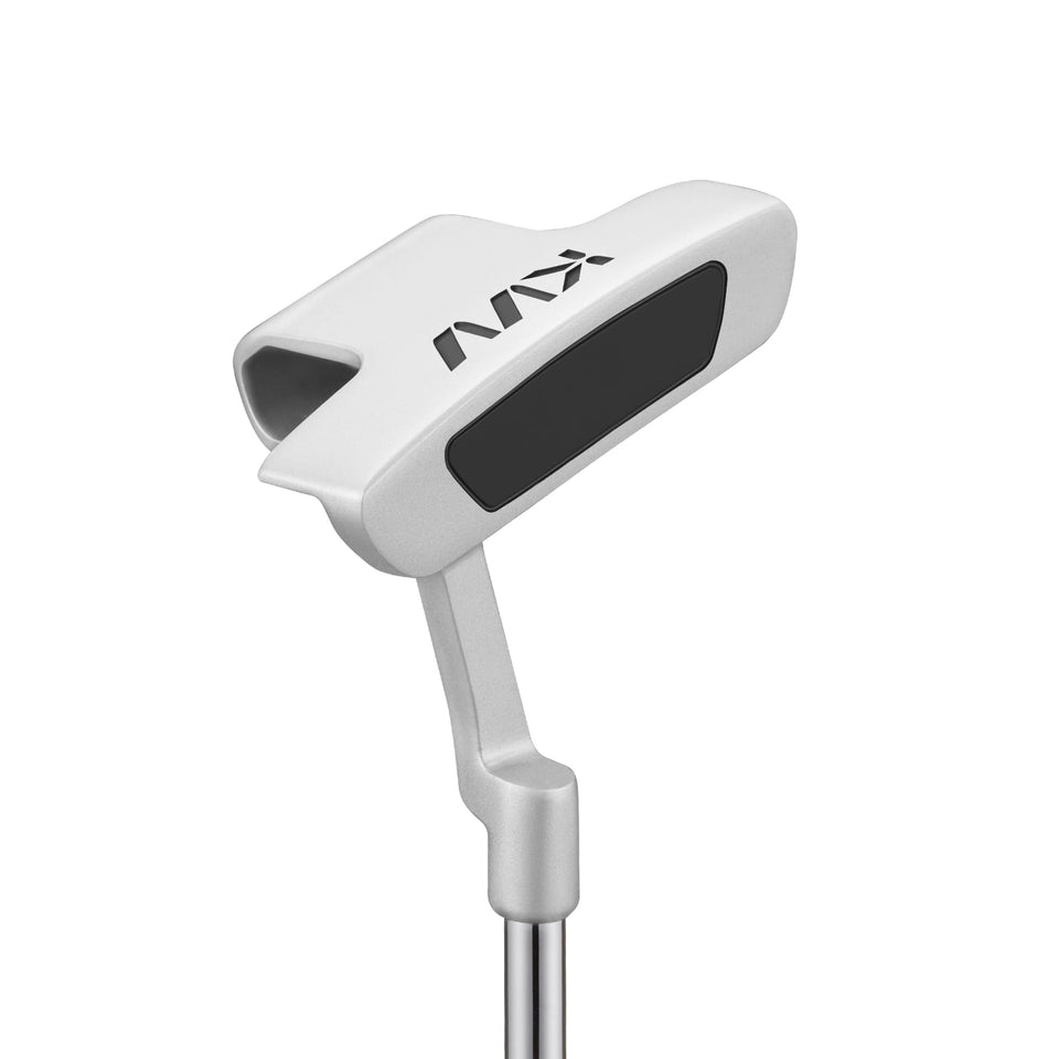 KVV junior driver in white and pink supports easy right handed swings