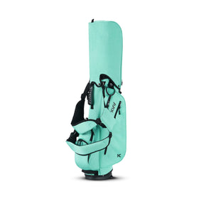 KVV Junior Golf Bag front pocket layout with designated ball pocket and accessories
