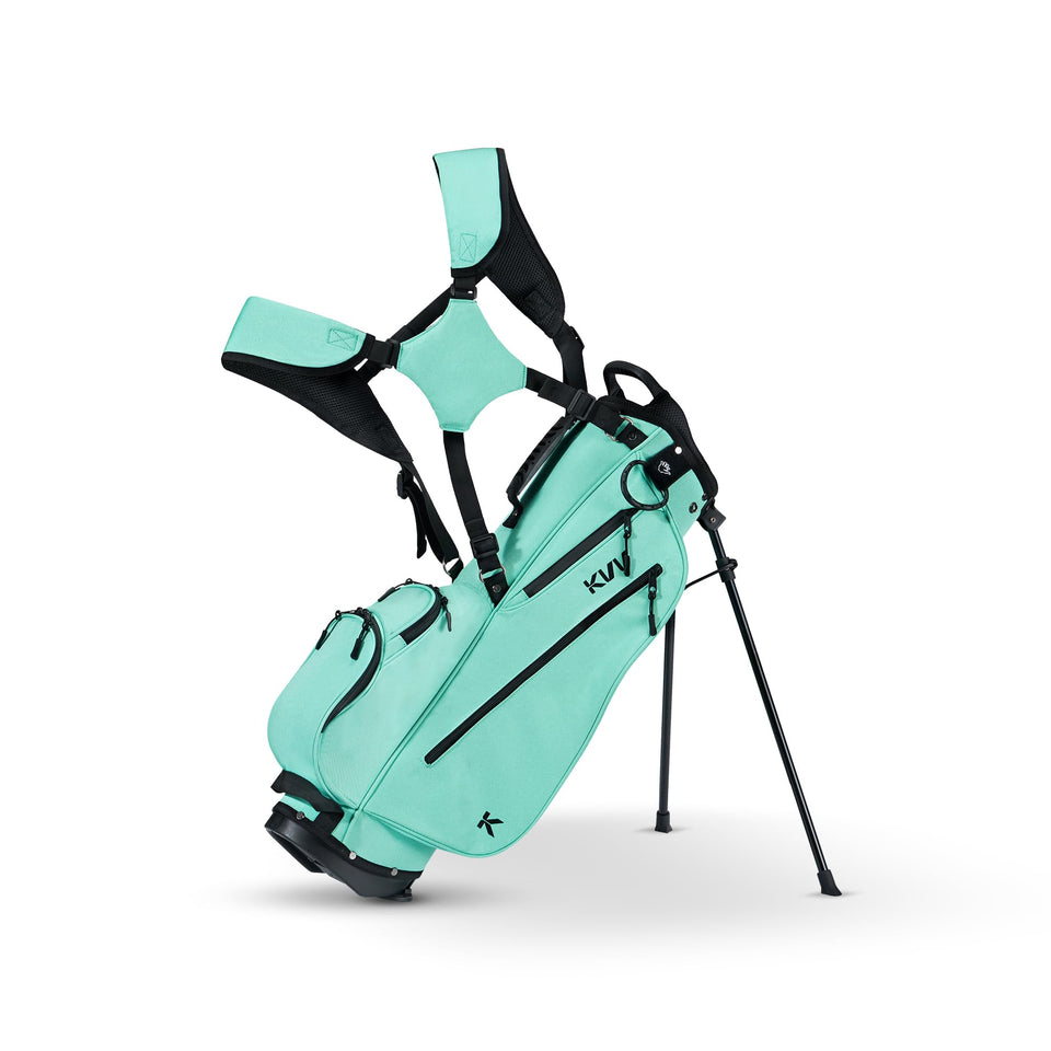 KVV Junior Golf Bag side view highlights lightweight design for easy carrying on the course