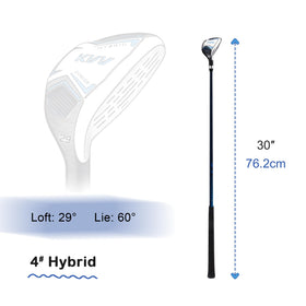 KVV Junior Golf Club Set adjustable clubs let kids customize configuration as they grow.