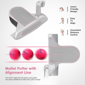 KVV junior golf grip designed for small hands and comfort