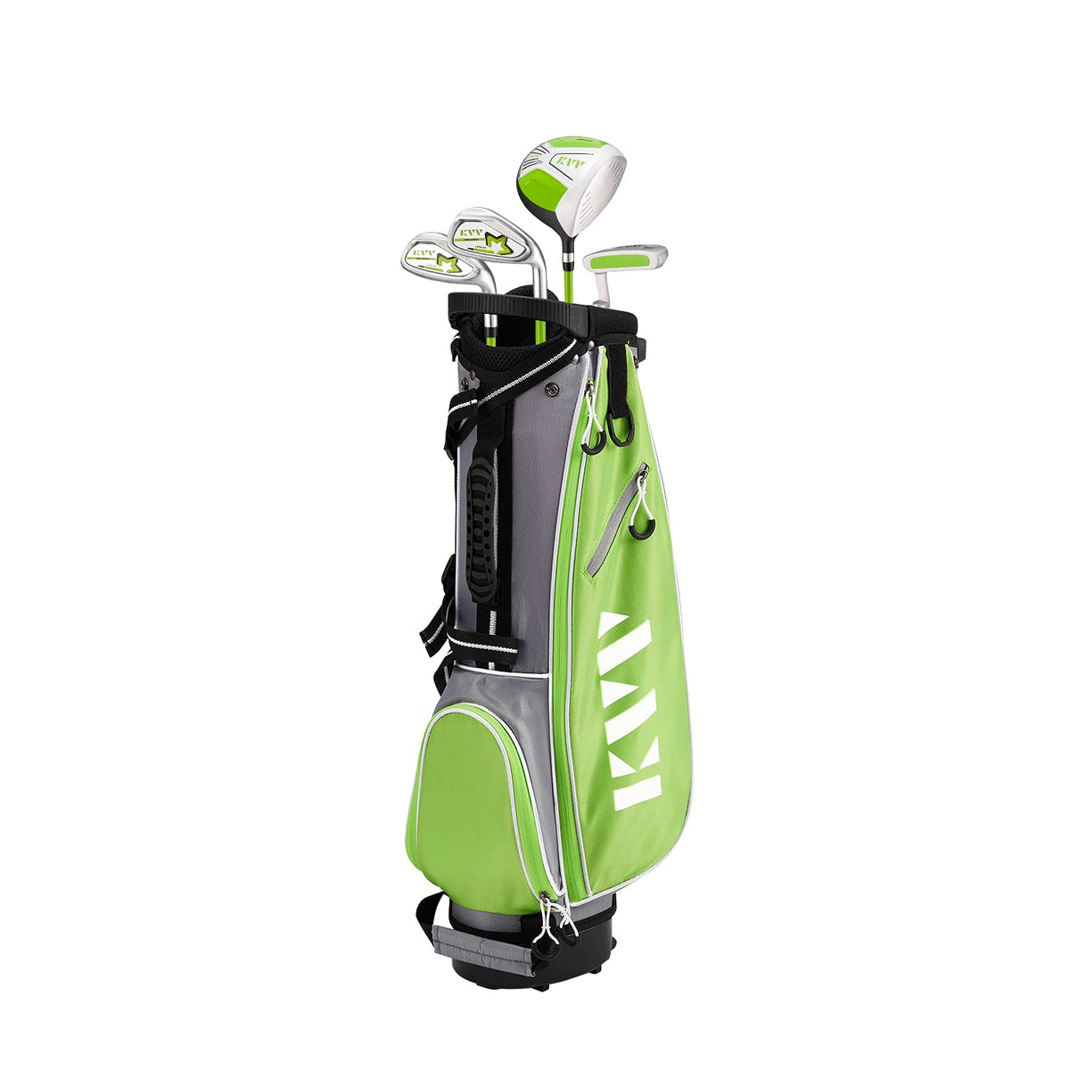 KVV irons S with cavity back for forgiving play for young players.