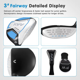 KVV junior putter with kid-friendly grip for precise short game