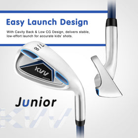 KVV Junior Golf Set right-handed grips for comfortable young-player handling