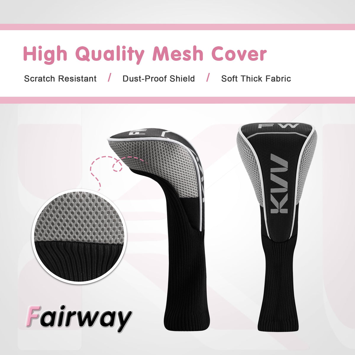 KVV white-pink color scheme enhances visibility and appeal for young players.