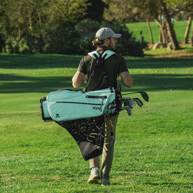 KVV Lagon bag auto-adjust straps for balanced comfort during rounds