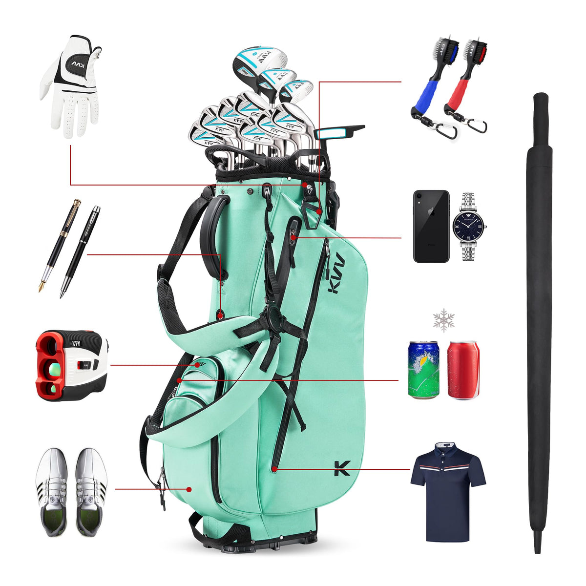 KVV Lagon rain cover protects clubs in wet conditions