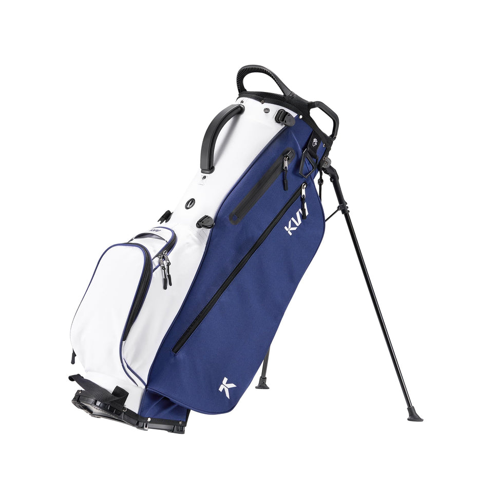 KVV lightweight golf stand bag with 7-way dividers keeps clubs organized and protected