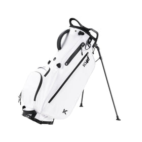 KVV lightweight stand bag with 7-way dividers keeps clubs organized and protected.