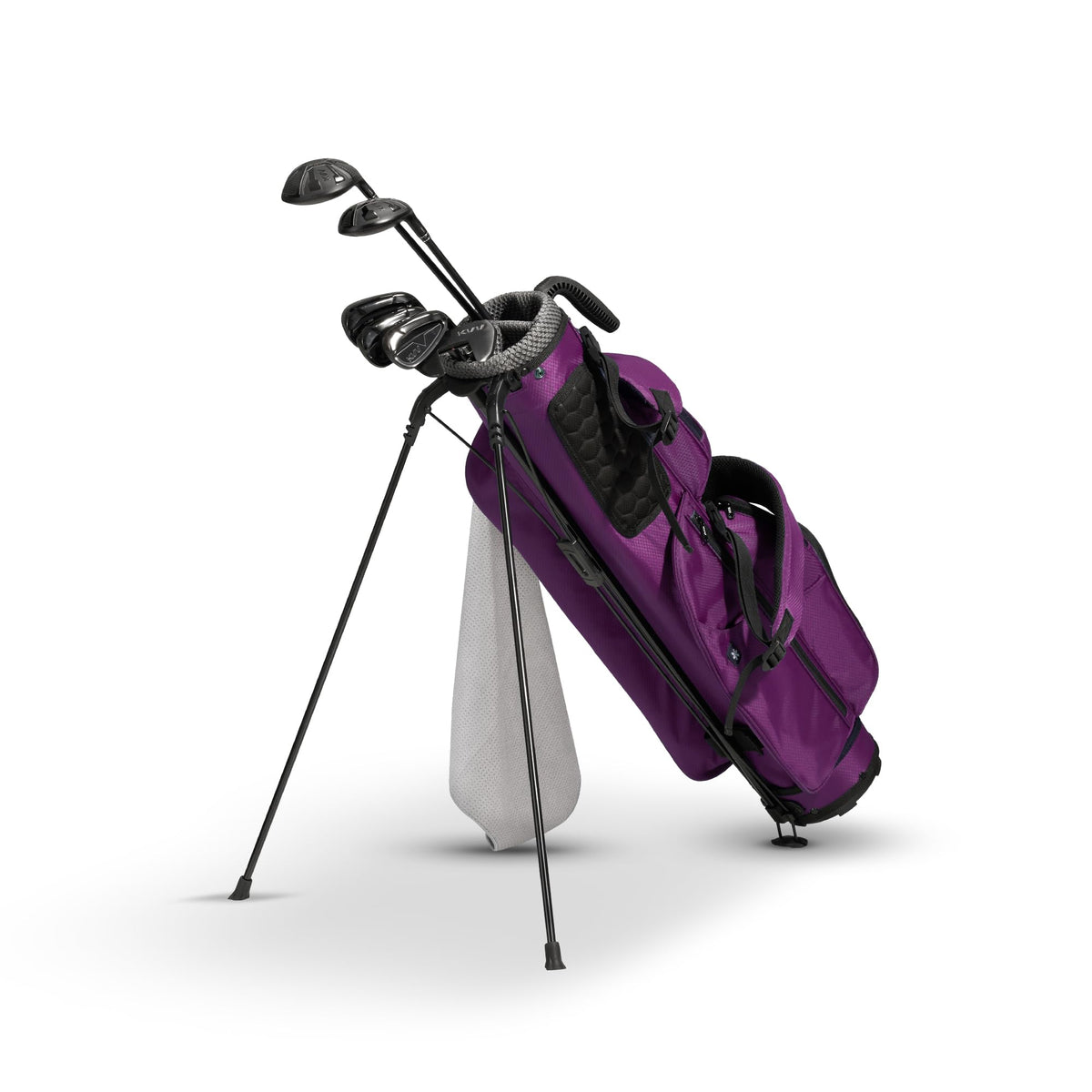 KVV breathable backrest reduces fatigue during long rounds.