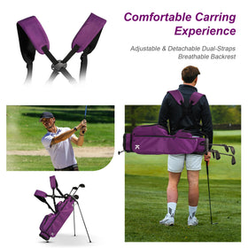 KVV dual shoulder straps offer customizable, comfortable carrying.