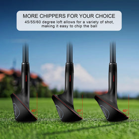 KVV Premium sand wedge hollow groove design lowers CG for easier chipping