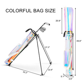 KVV Sunday Golf Bag waterproof material keeps gear protected in rain