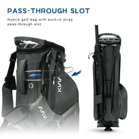 KVV ultra lightweight golf bag reduces fatigue during long rounds.